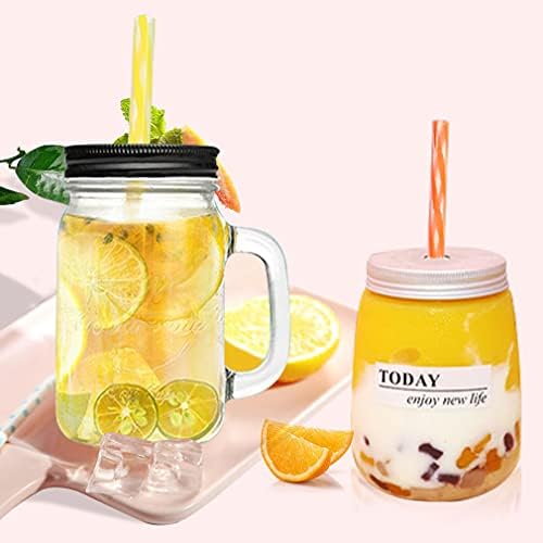 Honest ECO Reusable Stirrer Straws with Cleaner Brush Short Assorted color Plastic Pipes fit for Milk & Juice & Coffee & Smoothies & Cocktail & Kids Straws Kit (24Count-7.5in) - Image 6