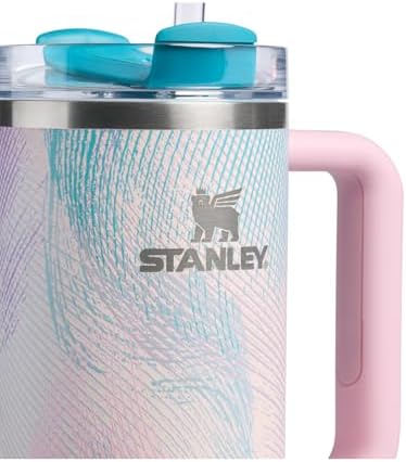 STANLEY Quencher H2.0 Flow State Tumbler, 30 oz, Sea Glass Plume - Image 2