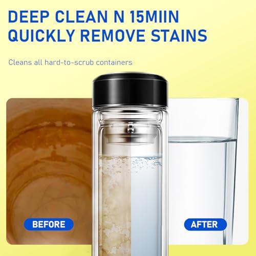 Water Bottle Cleaning Tablets, 36 Pack Bottle Clean Tablet Hydration Bladder Cleansing Tablets,Individually Packed, Orange Flavor - Image 4