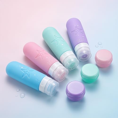 18 Pack Travel Bottles for Toiletries, Leak Proof, TSA Approved 3oz - Image 2
