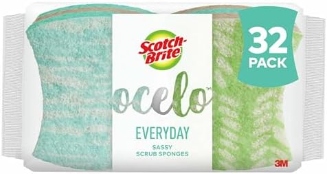 Scotch-Brite ocelo Non-Scratch Scrub Sponges, 32 Pack by Scotch-Brite