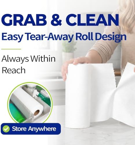 CLEANWRAP Reusable Dishcloths for Kitchen & Cleaning, Washable, 25 Pcs - Image 6