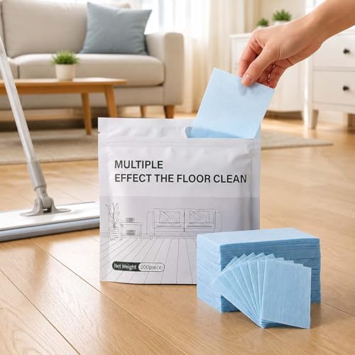 100PCS Multi-surface Floor Cleaning Tablets, Floor Cleaning Tablets Multi-Surface Cleaner, Concentrated Cleaner, for Hardwood Laminate,Tile Walls Bathrooms & Kitchen - Image 6