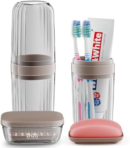 VITVITI Bar Travel Soap Case Container, Portable Travel Toothbrush Case by VITVITI