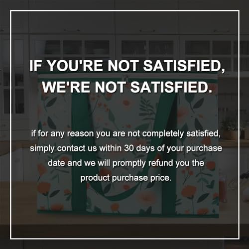 Bodaon Insulated Reusable Grocery Shopping Bags, 2-Pack, X-Large Cooler Bag - Image 6