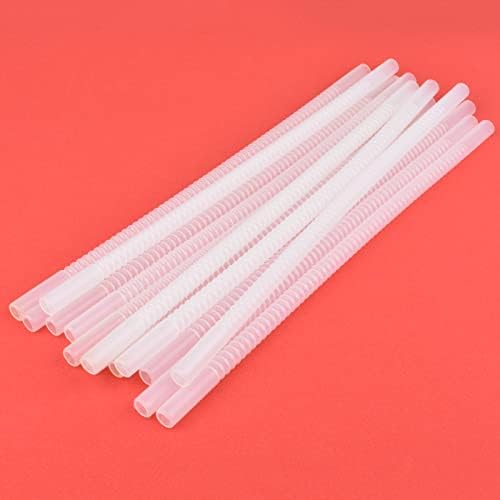 Bendable Straws - 11 inch Long Flexible Straws - Bendy Drinking Straw Reusable - 14 Pack - Image 5