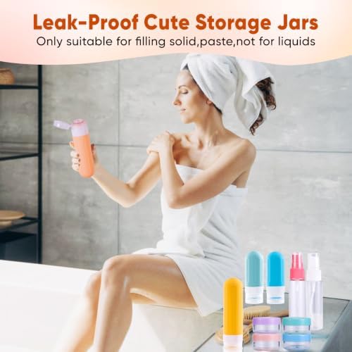 Travel Bottles for Toiletries 18Pack Containers Travel Size Toiletries - Image 6