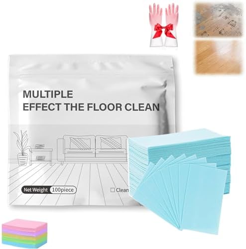 100 Piece Floor Cleaning Tablets Multi-Surface Cleaner, Multi-Surface Floor Cleaning Tablets, Dissolvable Pre-Measured Concentrated Cleaner for for Hardwood Laminate Tile & RV Walls (Camellia) by Unknown