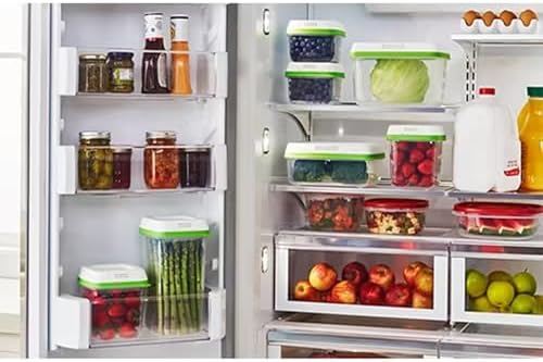 Rubbermaid FreshWorks Produce Saver, Medium and Large Storage Containers, 6 Piece Set - Image 7
