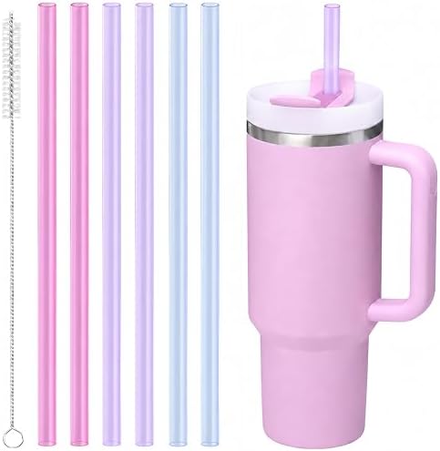 Joshey Replacement Straws for Stanley Quencher 30oz Tumbler, 6 Pack by Joshey
