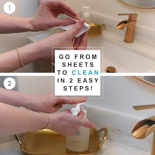 Hand Soap Sheet Starter Kit: Coconut Scent, Makes 4 Bottles - Image 2