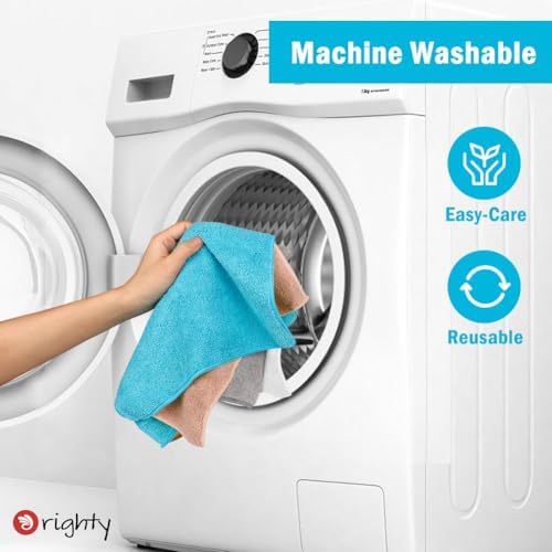 Orighty Microfiber Cleaning Cloth, Cleaning Rags, 24 Pack, 12x11 in - Image 7
