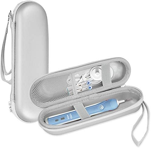 ProCase Toothbrush Travel Case for Oral-B & Sonicare -Silver by ProCase