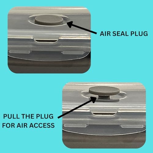 3+3 pack:12 fl oz Silicone Collapsible Containers + Strainers Set | BPA-Free, Space-Saving Kitchen Storage with Plastic Lid Covers - Image 3