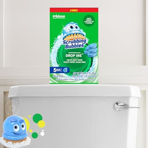 Scrubbing Bubbles Toilet Bowl Tablets, Continuous Clean Toilet Drop In Discs, Each Tablet Provides 4 Weeks of Protection Against Stains and Build Up, 5 Count (Pack of 6) - Image 6