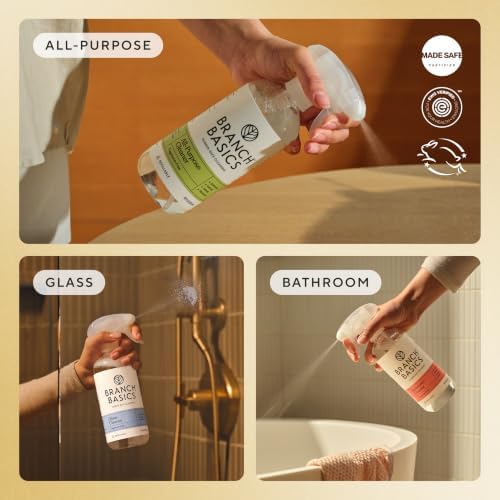 Branch Basics Surface Cleaning Kit: 8 oz Concentrate, Refillable Bottles - Image 4