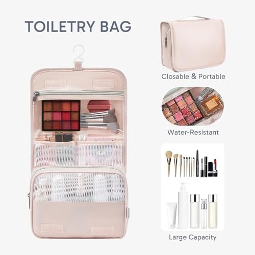 10 Set Packing Cubes for Travel, Gifts for Women Mom,Anti-Tearing Suitcase Organizer for Luggage with Shoe & Hanging Toiletry Bag,OlarHike Vacation Essentials & Accessories for Cruise Ship - Image 3