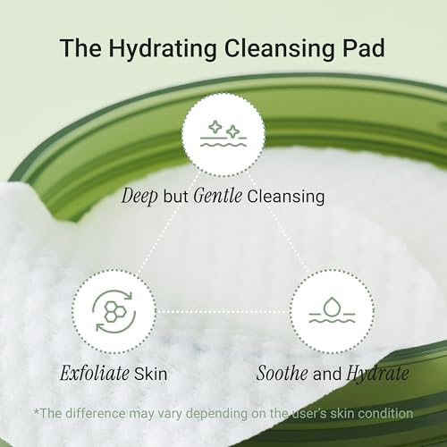 Meebak Cica Cleansing Water Pads | Korean Makeup Remover Wipes | Micellar Water Makeup Remover Wipes | Exfoliating Toner Pads for Glass Skin | Hydrating & Calming for Sensitive Skin - 80ct - Image 2