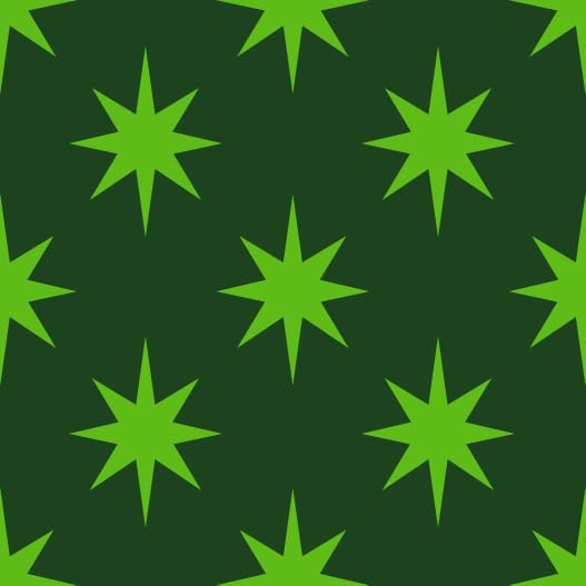 SHIKIWRAP Reusable Furoshiki Gift Wrap, 18-Inch, Trees & Stars - Image 4