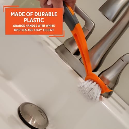 IMUSA USA Dish Brush, Regular, Orange - Image 3