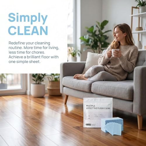 Multi-Surface Floor Cleaning Tablets for Mopping, Quick Dissolving, 60 pcs - Image 3