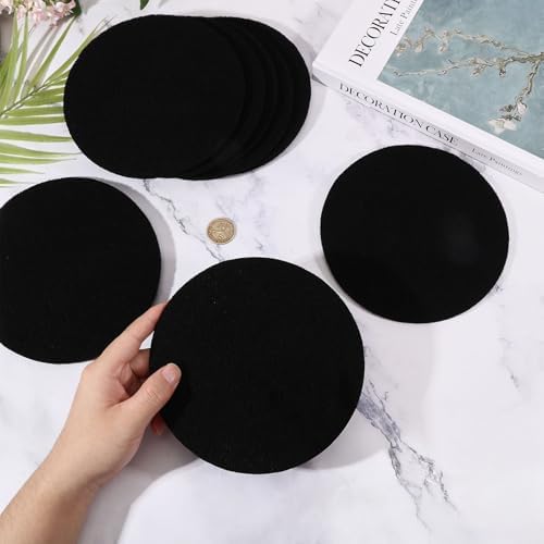 16Pcs Charcoal Filters for Compost Bucket 6.7 Inch Round Activated Carbon Replacement Filters for Kitchen Countertop Compost Bin Home Indoor Odor Control Refill Accessories - Image 3