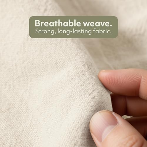Utopia Kitchen Natural Flour Sack Towels [6 Pack - 28 x 28 Inch]100% Cotton - Image 3