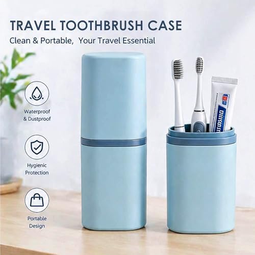 Toothbrush and Toothpaste Travel Case, 2-in-1 & Portable - Image 5