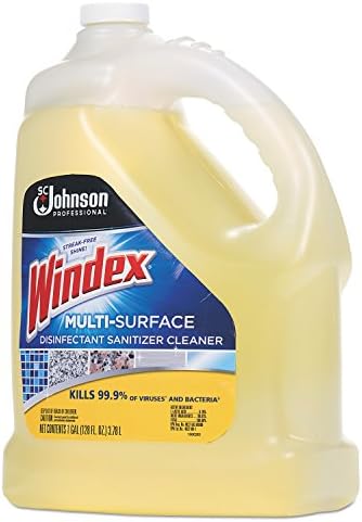 Windex 657067 T Multi-Surface Disinfectant Cleaner, Citrus, 1 gal Bottle (Case of 4) - Image 2