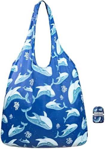 Nanobag Standard 19L Tote Foldable Packable Reusable Grocery Shopping Bag by Nanobag