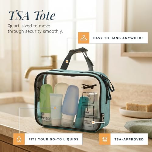 TRIPPED Travel Gear 3-Piece Travel Toiletry Bag Set - Image 4