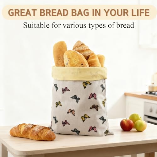 2 Pack Beeswax Bread Bags for Homemade Bread with Zipper, Large 13x17'' Reusable Beeswax Sourdough Bread Storage Bag, Keep Loaves Fresh Longer, Freezer Safe & Airtight, Natural, Zero Waste - Image 5