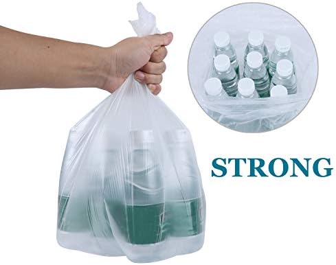 Inwaysin Mini Garbage Bags - 1.2 Gallon Compost Trash Can Liners, 125 Count White - Image 3
