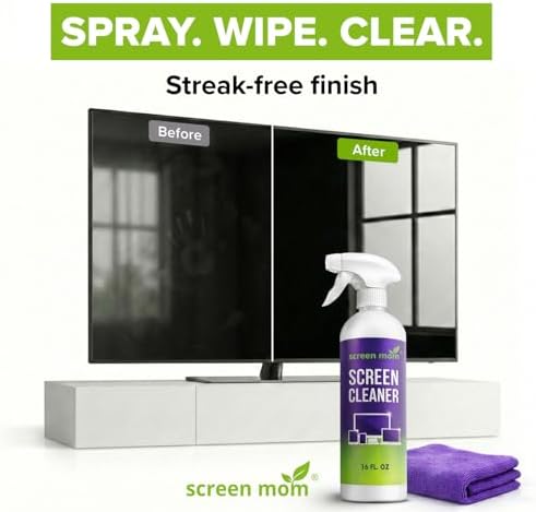 Screen Mom Screen Cleaner Spray 4 Pack-16oz for TV, Car, Laptop & Computer - Image 3