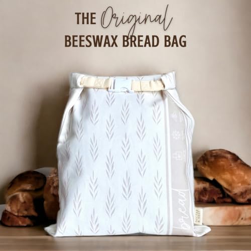 Nectar & Nest Reusable Beeswax Bread Bags for Homemade Bread & Sourdough - Image 4