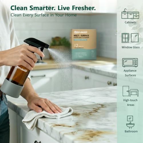 flowcheer Multi Surface Cleaner Refills -12 Pack (Eucalyptus) - Image 3