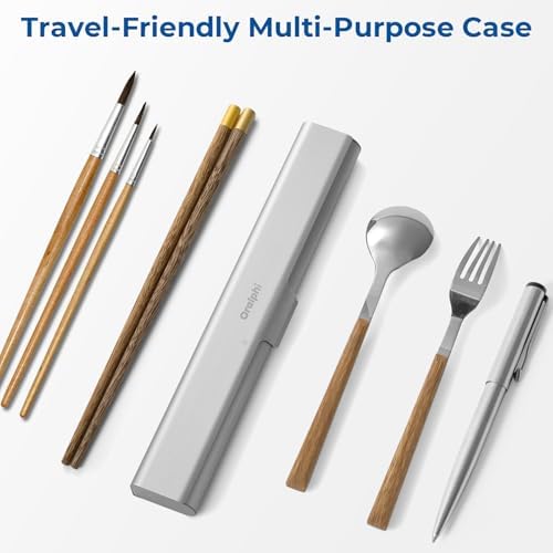 Aluminum Toothbrush Travel Case, Portable Travel Toothbrush Holder, Durable Manual Toothbrush Box Container for Traveling, Bathroom, Camping, Business Trip-1Pack Silver (Pack of 4) - Image 6