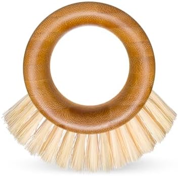 Full Circle The Ring Bamboo Produce Scrub Brush, Removes Dirt from Veggies by FULLCIRCLE