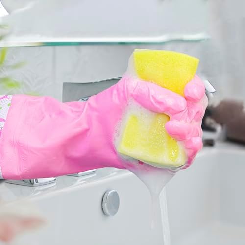 Kitchen Sponges, Heavy Duty Dish Sponges for Cleaning Kitchen, Dishes, Bathroom, 6-Pack Cleaning Sponge - Image 6