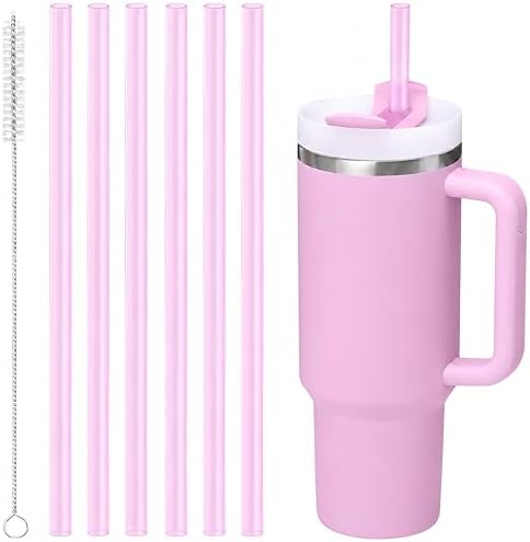 Joshey Replacement Straws for Stanley Quencher 30oz Tumbler, 6 Pack by Joshey