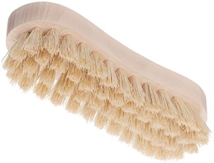 REDECKER Tampico Fiber Wooden Scrub Brush with Untreated Beechwood Handle, 6-1/2 inches Natural Bristles are Heat-Resistant and Retain Shape - Wooden Scrub Brushes for Cleaning - Image 2