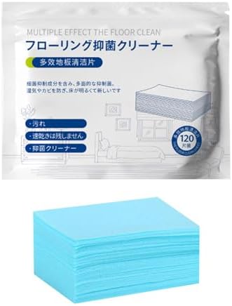 120 Pieces Floor Cleaning Tablets Sheets, Dissolvable Multi-Surfaces Floor Cleaning Tablets, For Laminate Hardwood Wall Tiles Bedroom Kitchen Office by Unknown