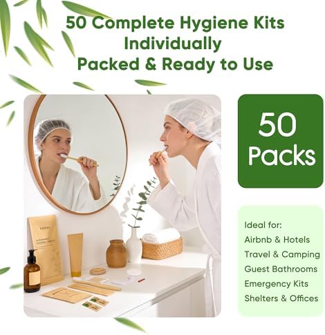 25 Sets Personal Hygiene Kit Bulk Travel Size Toiletry Kit - Image 5