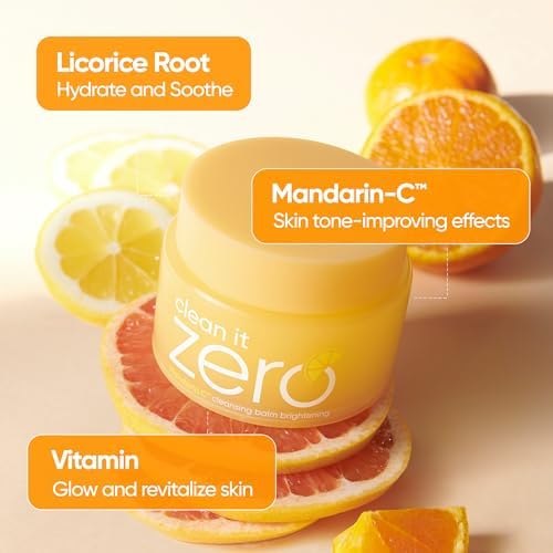 BANILA CO Clean it Zero Brightening Cleansing Balm - Vitamin C (3.38 fl oz) - Image 3