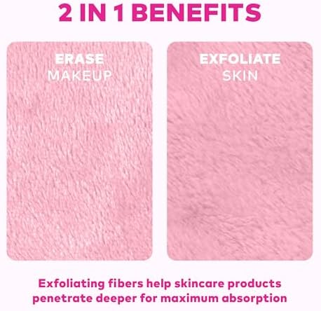 The Original MakeUp Eraser 7-Day Set, Erase All Makeup with Just Water, Including Waterproof Mascara, Eyeliner, Foundation, Lipstick, Sunscreen, and More! Dockside Days 7ct - Image 6