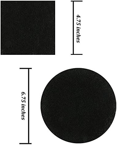 Resinta Compost Bin Filters - 12 Pack Refill Set, Round and Square - Image 2