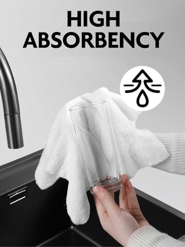 Fantasticlean Microfiber Cleaning Cloth Roll- 90 Sheets, 12" x 12" (White) - Image 4
