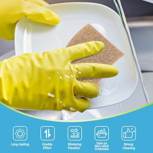 AIDEA Sponges Kitchen, 9Count, Non Scratch Dish Sponges - Image 5