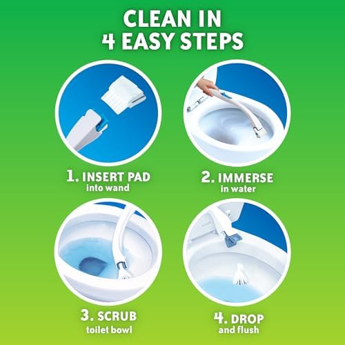 Scrubbing Bubbles Fresh Brush Flushable Cleaner Refills, 10 Count, (1-Pack) - Image 5