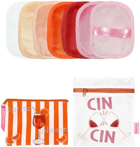 The Original MakeUp Eraser 7-Day Set, Erase All Makeup with Just Water, Including Waterproof Mascara, Eyeliner, Foundation, Lipstick, Sunscreen, and More! Spritz Please 7ct by MakeupEraser